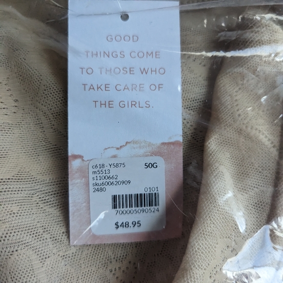 Lace unlined full coverage bra 50G Lane Bryant - Picture 3 of 4